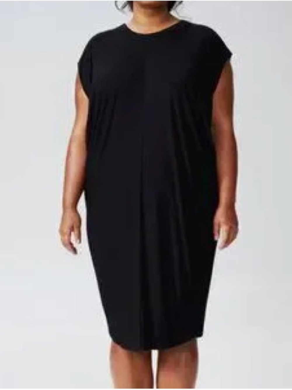 Universal Standard Black Crewneck Dress